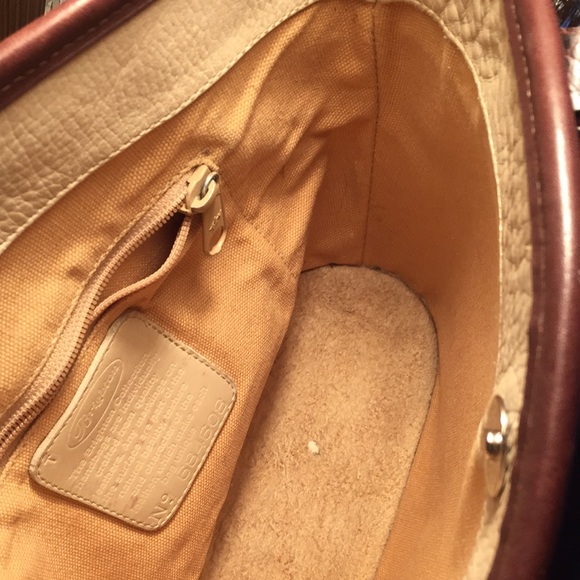 🆓 Bag ❤️Brighton Melanie Brown & Crème Shoulder/Tote Bag - Picture 9 of 11